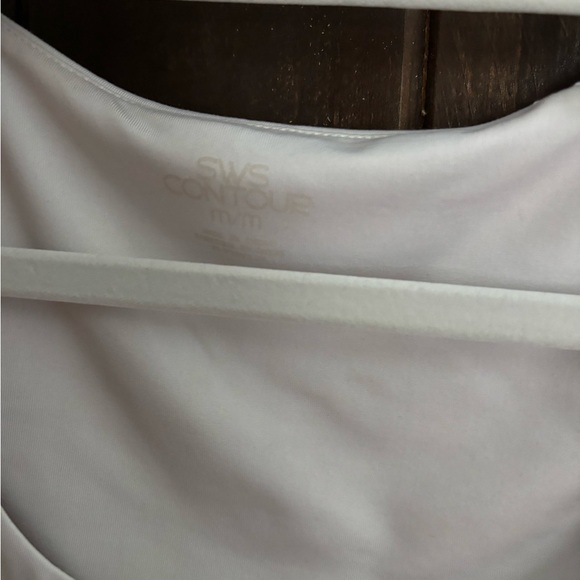 White Women's body suit t shirt - Picture 2 of 2